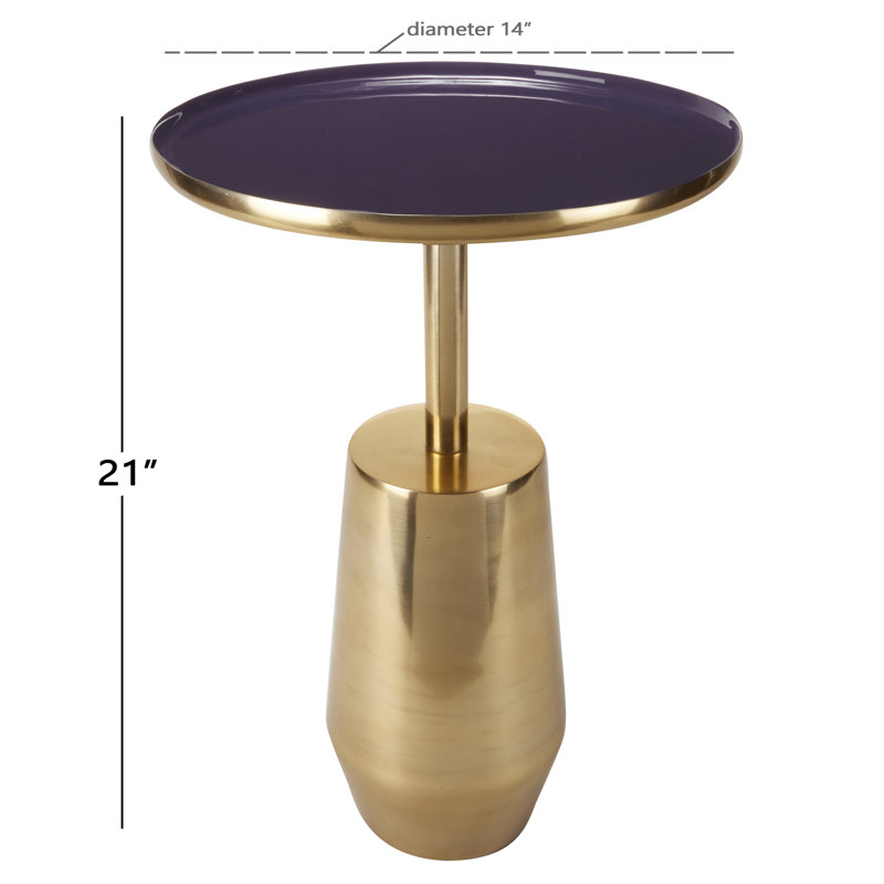 Table de bout à piédestal Taplin