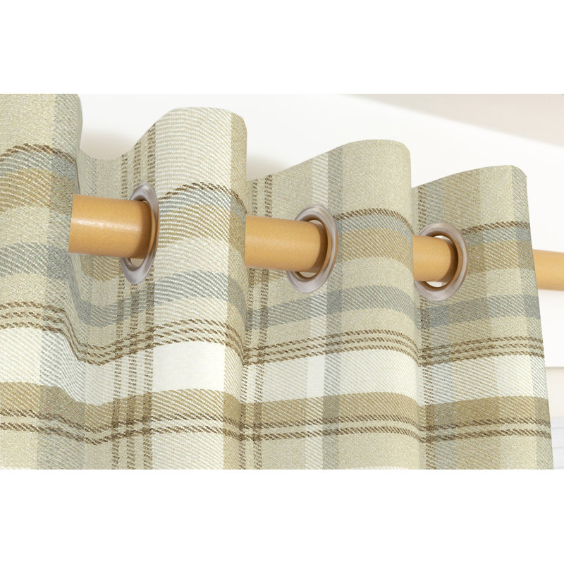 North Reading Blackout Curtain Pair, Duck Egg Blue, 228 W x 137 D cm