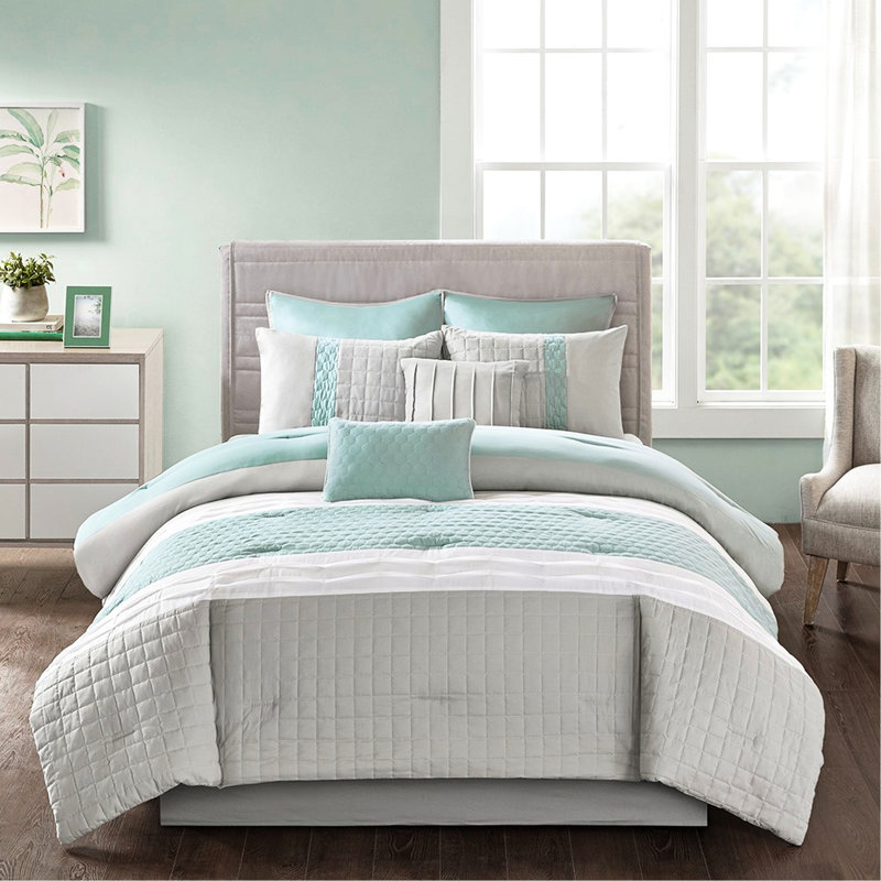  8 Piece Comforter, Queen Comforter + 7 Additional Pieces