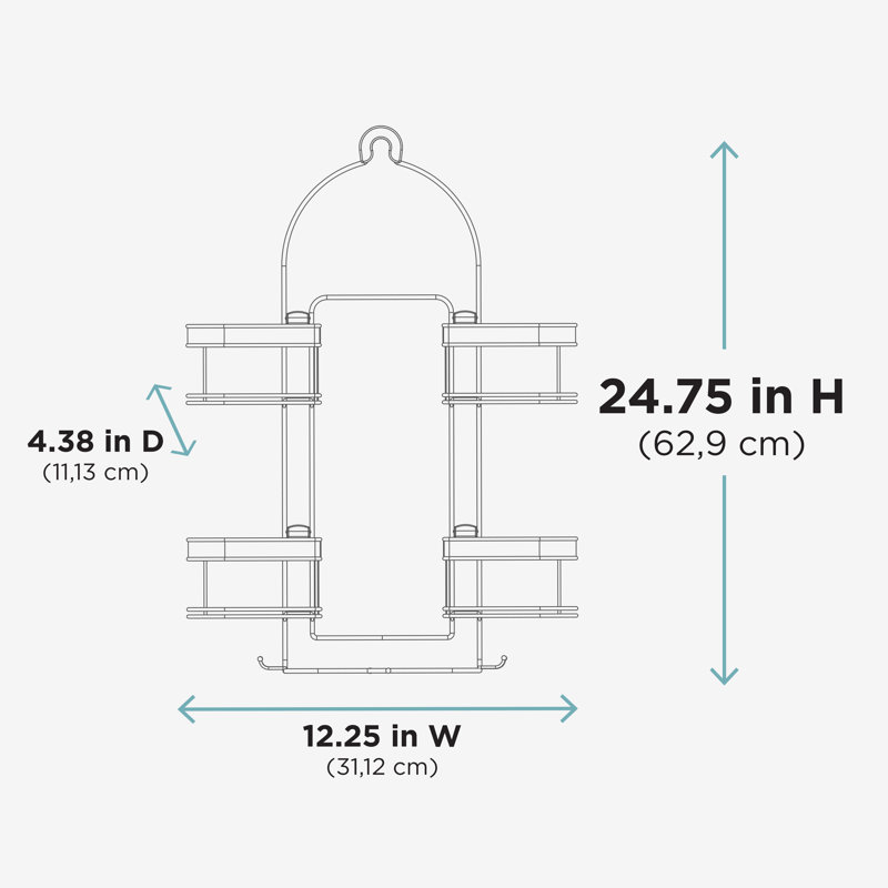 Stickland Stainless Steel Shower Caddy