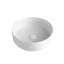 AGUA CANADA Frido Ceramic Circular Vessel Bathroom Sink-48501028
