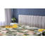 Drap-housse Ambesonne Eucalyptus_ Branches rétro_ Orange bleu gris pêche-95977399