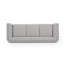 Canapé 3 places - 68014.00FCLOUDGRY