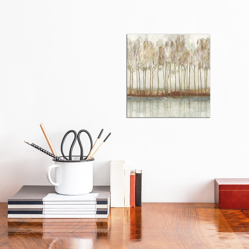 Lynn Peak II par Allison Pearce - reproduction d'art, Toile tendue, Pas de tapis, H 12 po x l 12 po x P 1,5 po
