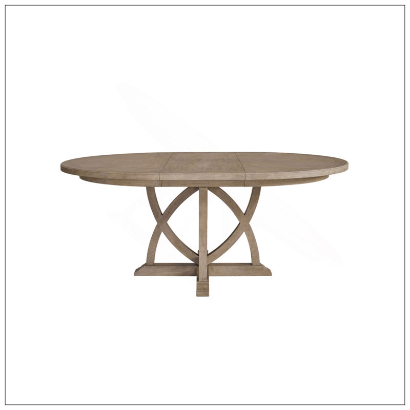 Table de salle à manger ronde extensible