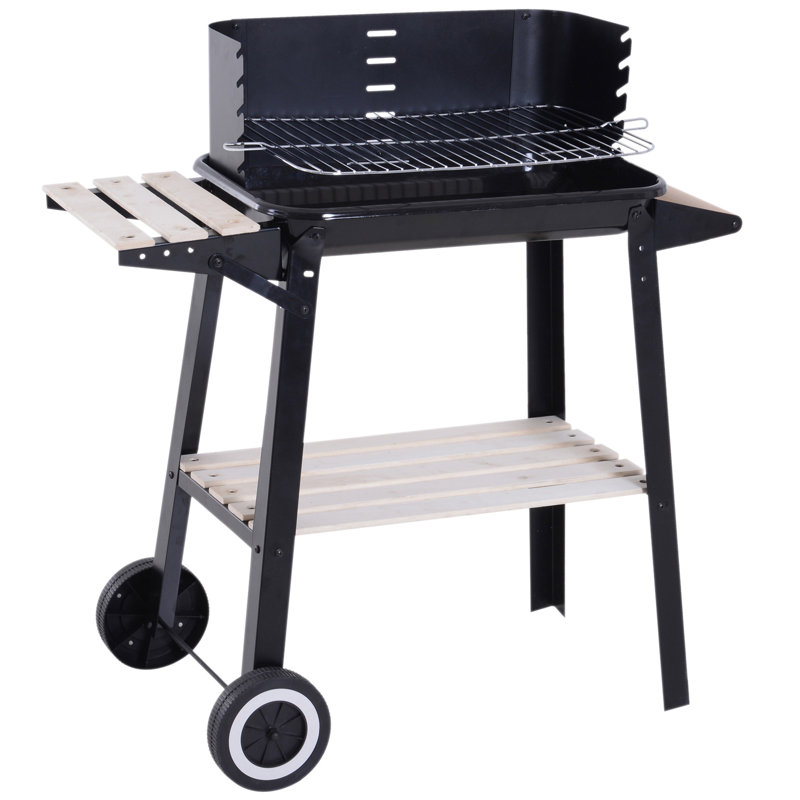Symple Stuff 87cm W Barrel Charcoal Grill