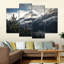 Ensemble 4 pièces Mountain Top On Canvas-2123713809