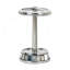 Porte-brosse à dents compacte en mosaïque de glace avec conception à fentes multiples pour brosses à dents, rasoirs et accessoires de maquillage, élégante et durable