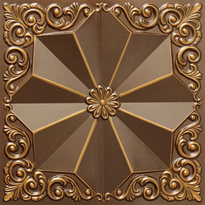 Carreau de plafond en PVC 2 pi x 2 pi Falkirk Perth