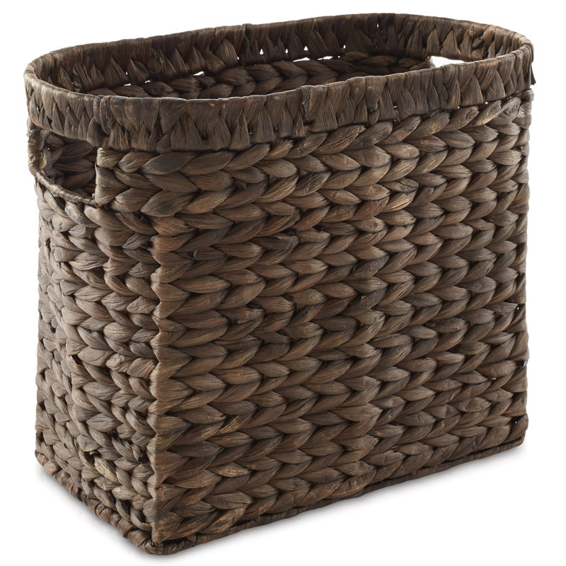 Casafield Magazine Holder Basket, Dark Brown