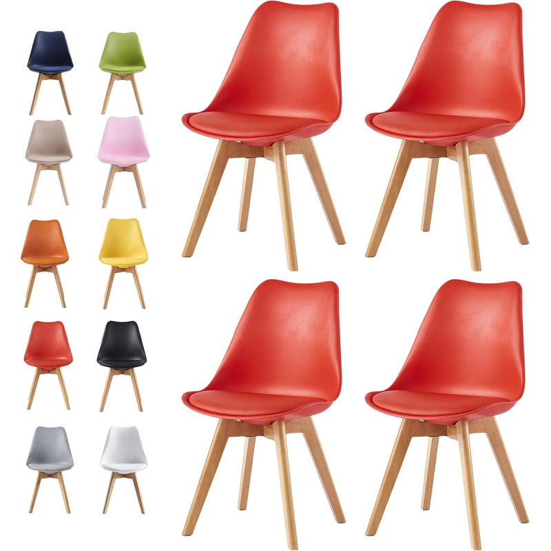 Knutsford Kitchen Dining Chair, 1, Red