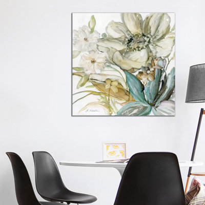 " Seaglass Garden II " by Elizabeth Franklin Painting Print