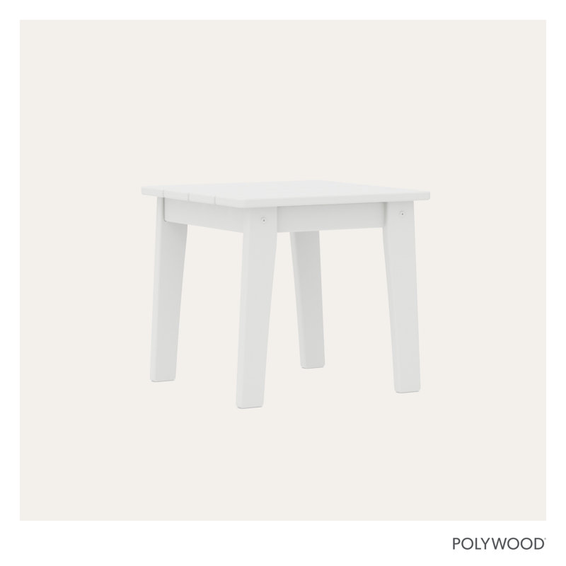 Lakeside End Table, White
