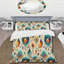 Artistic Nomad Boho Pattern Earth Tones Floral Duvet Cover-1325831799