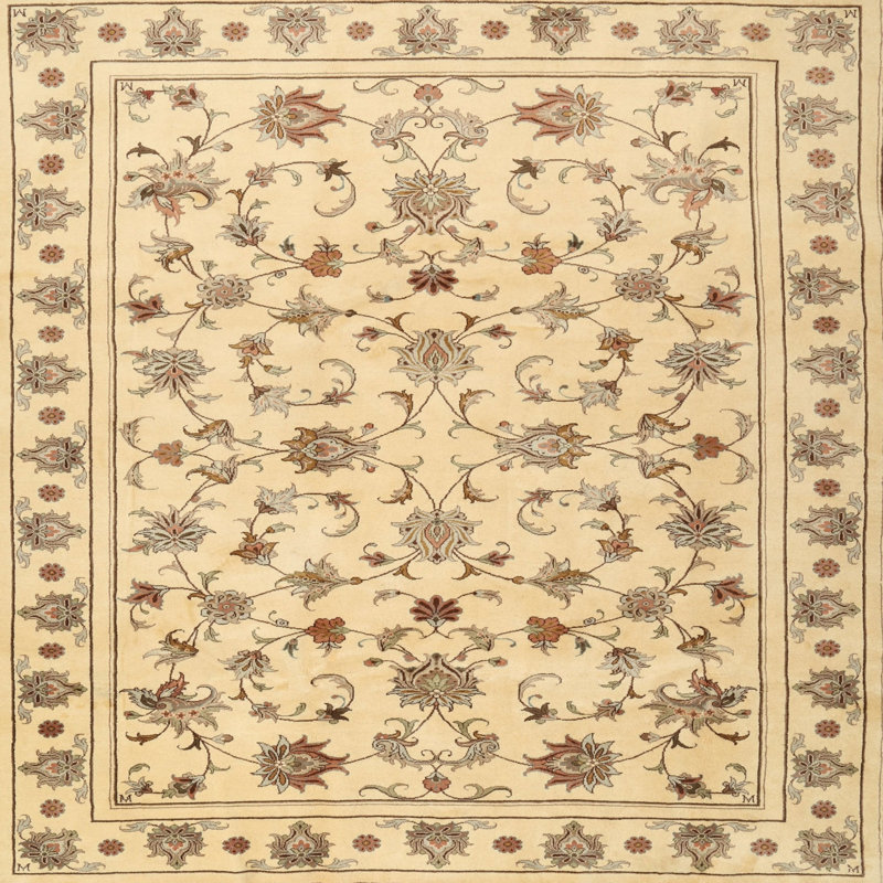 Fatema Oriental Indoor Rug, Round 3'