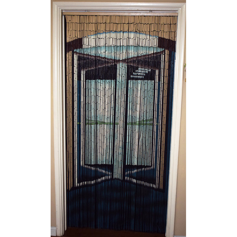 Bamboo Curtain Single Panel