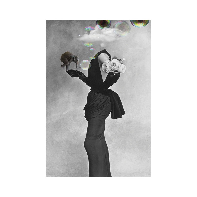Fragile 1 Piece Wrapped Canvas Wall Art, 101.6 cm H x 66.04 cm W