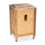 Fresco Ceramic Top Cabinet W/ Basin On Wheels - Taupe