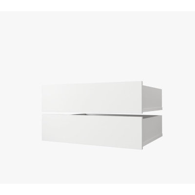 Nivardo 2 Drawer Storage Drawer