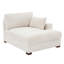 Chaise longue rembourrée avec coussin et pieds en bois massif l 42 po Stoneville-1142525852-1235966390