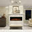 Ressington Recessed Wall-mounted Freestanding Electric Fireplace-1397443048