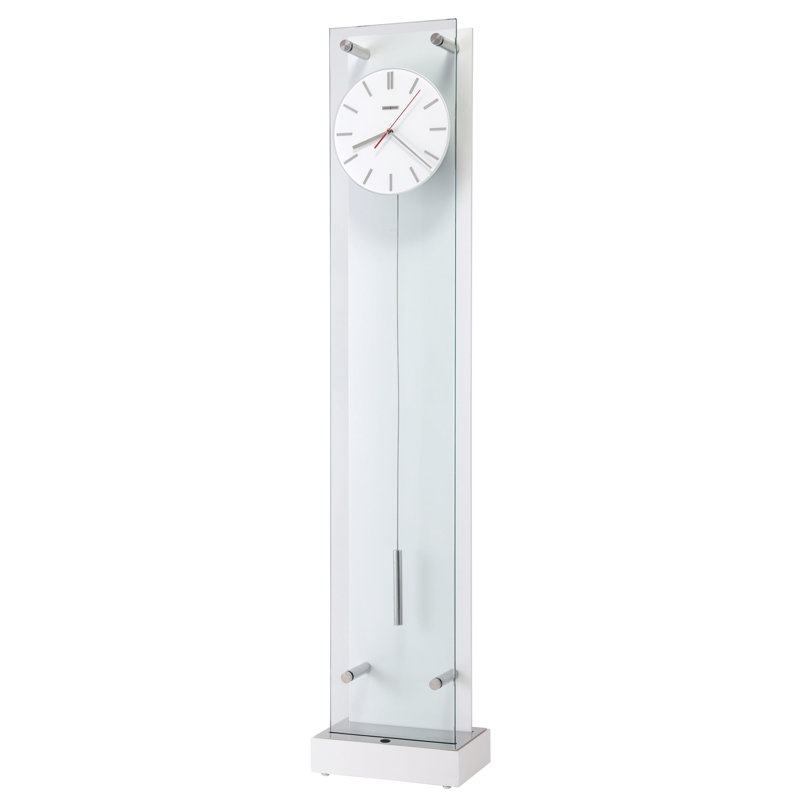 198.1cm Glass Floor Clock