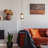 6.25"W Jeromesville 1-Light Copper Lantern Shaded Pendant
