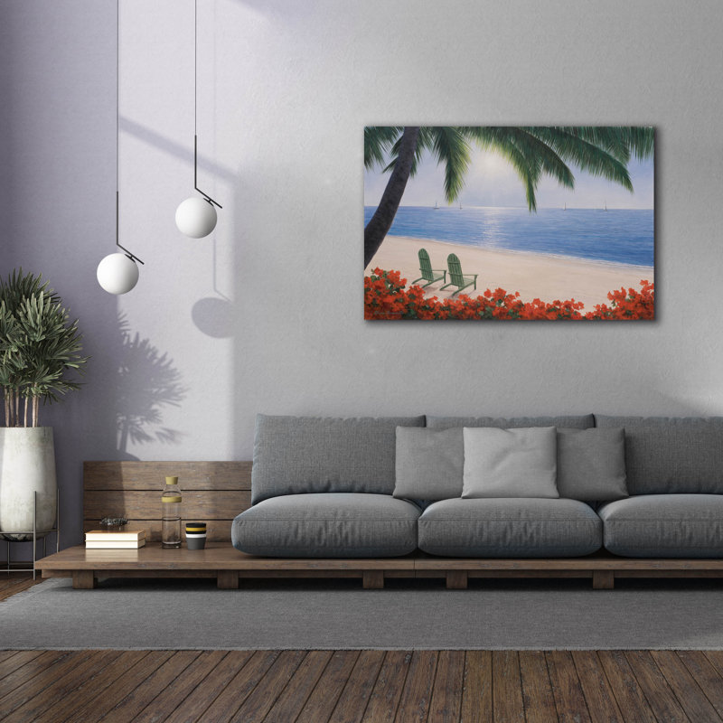 «By The Sea» par Diane Romanello, H 40 po x l 60 po x P 1,5 po