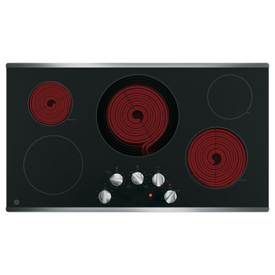 Built-in 36" Electric Cooktop with 5 Burners