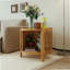Table basse rotative moderne U-Can avec rotin et rangement caché