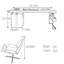 Bureau en pierre frittée durable-1674470812
