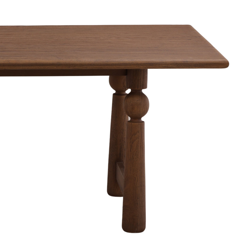 Nethan Dining Table Brown, Brown