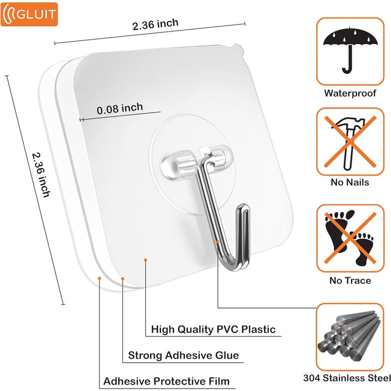 Heavy Duty Wall Mounted Towel Hook