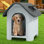 Niche pour chien en plastique Dearria