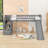 Twin Size Loft Bed With Staircase And Convertible Slide-1499454297