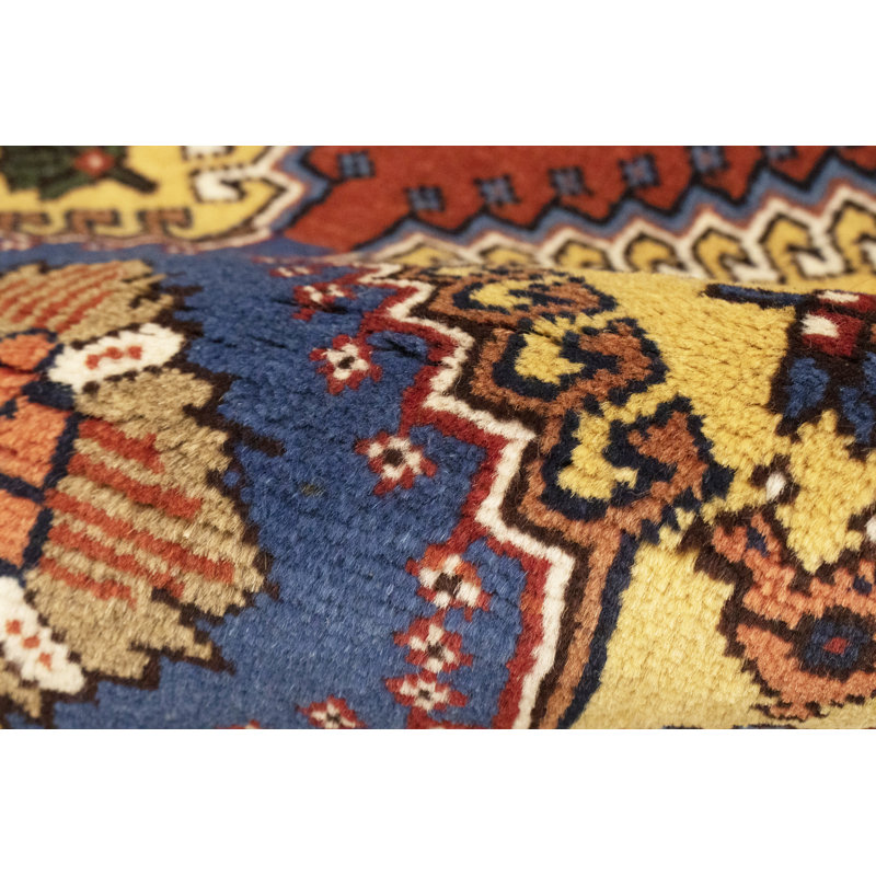 Tapis oriental tribal beige 2 x 3 One-of-a-Kind