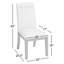 Chaise d'appoint rembourrée Donny-320192846