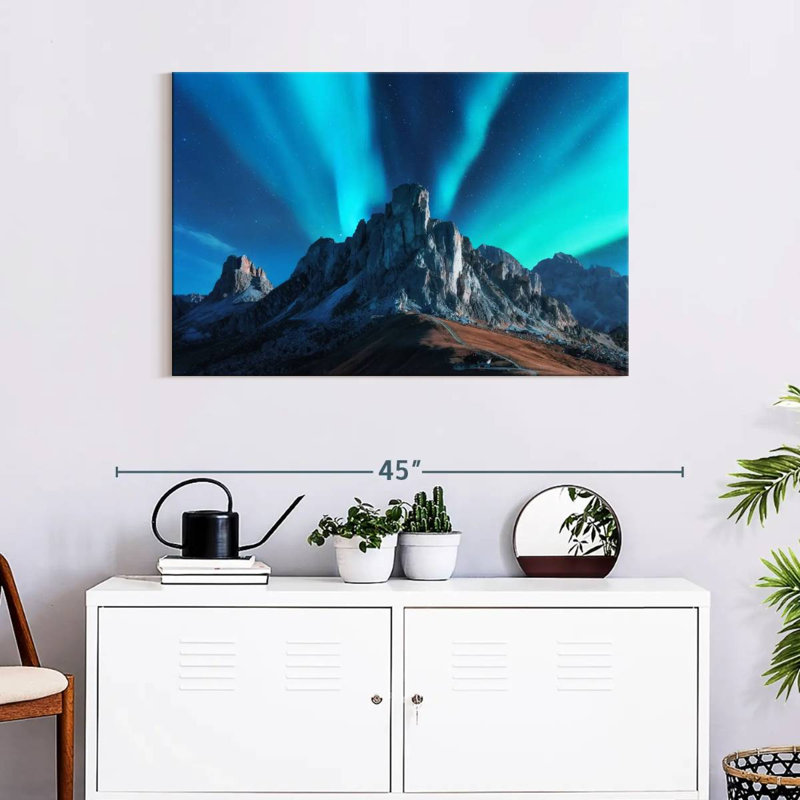 Alvord Mountain Ridge Aurora, 24" H x 36" W
