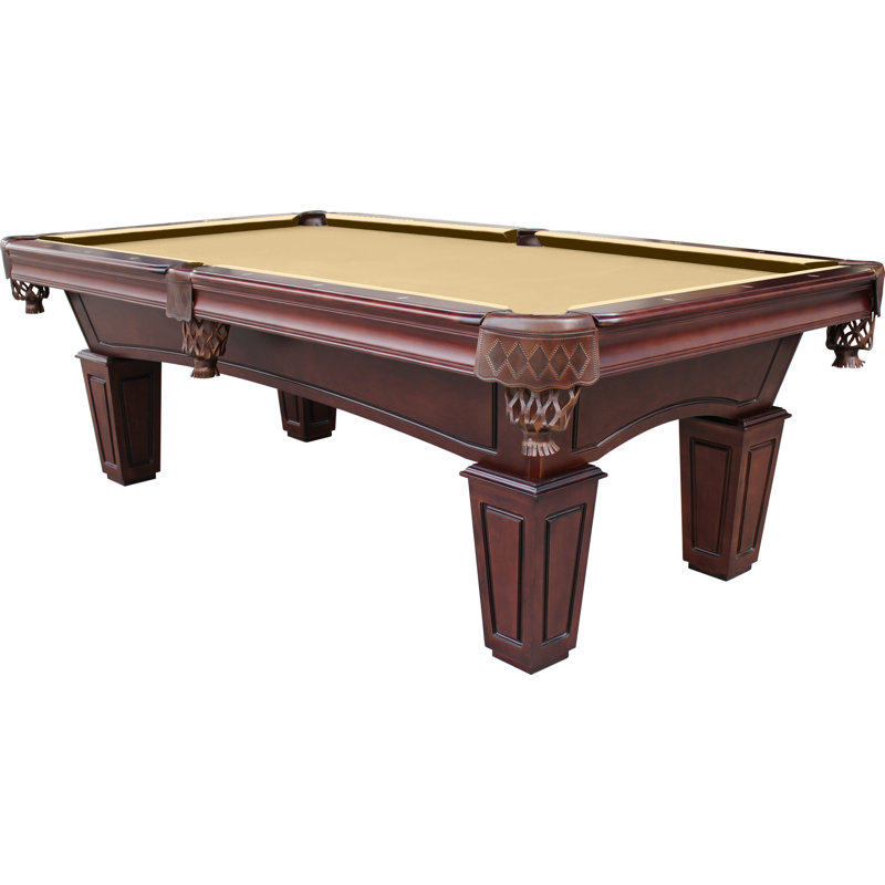 Table de billard en ardoise avec installation professionnelle St Lawrence (valeur de 895 $) incluse, Espresso, Kaki