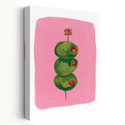 Elegant Olives I Art, art abstrait contemporain