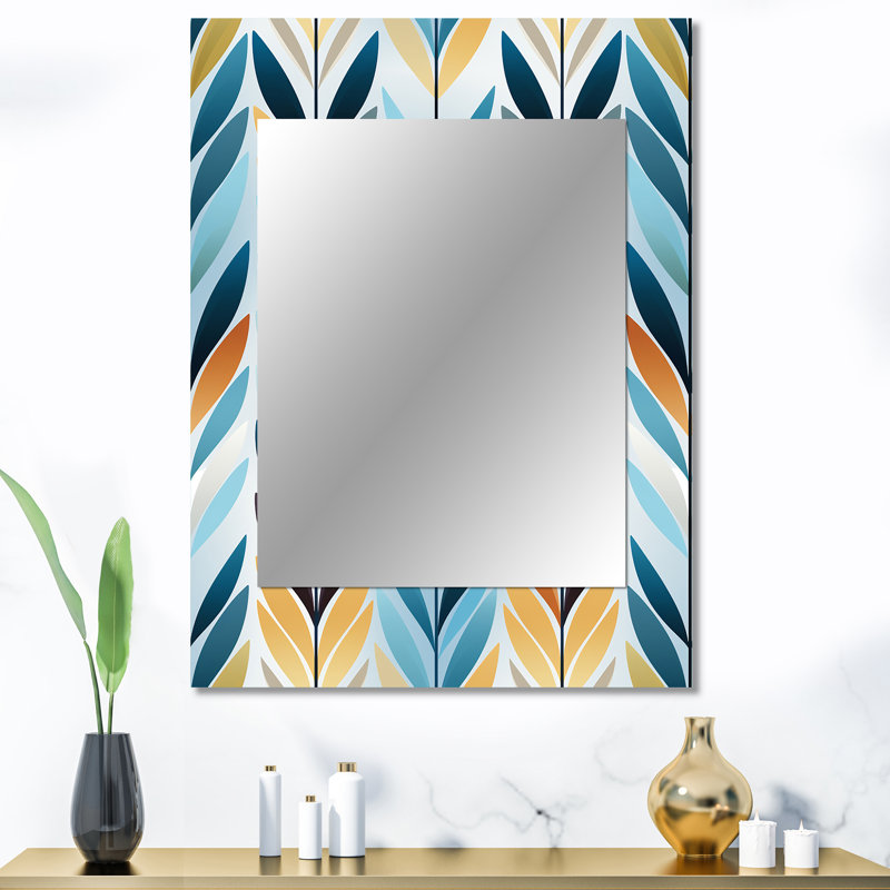 Motif à chevron scandinave Deloss de Deloss, 40 po x 30 po