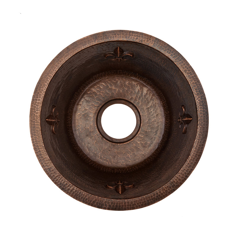 Premier Copper Products BSP5_BR16FDB3-D Bar Sink And Drain Package