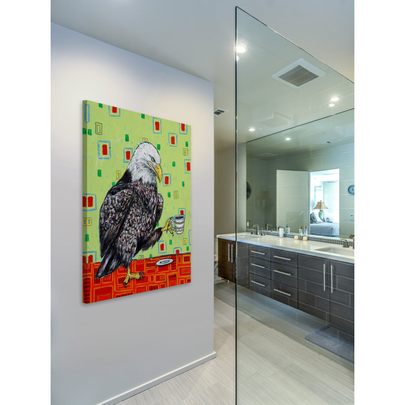 " Eagle Coffee " by Jay Schmetz, 36" H x 24" W