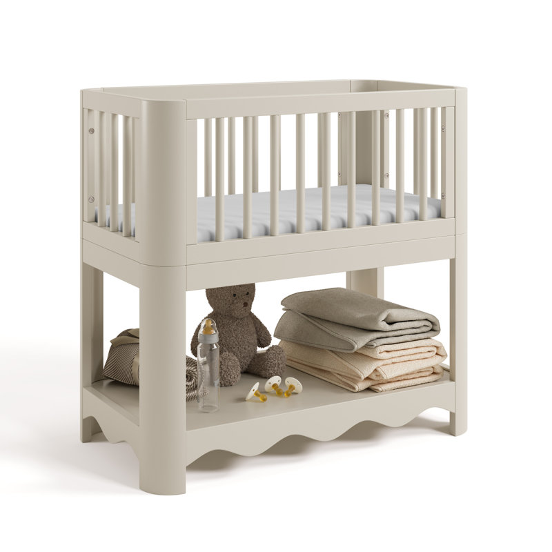 Casablanca 3-in-1 Convertible Bassinet, Frosted Oat
