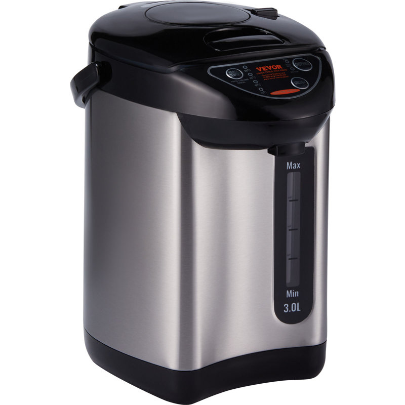 Bouilloire électrique en acier inoxydable VEVOR, 3 L