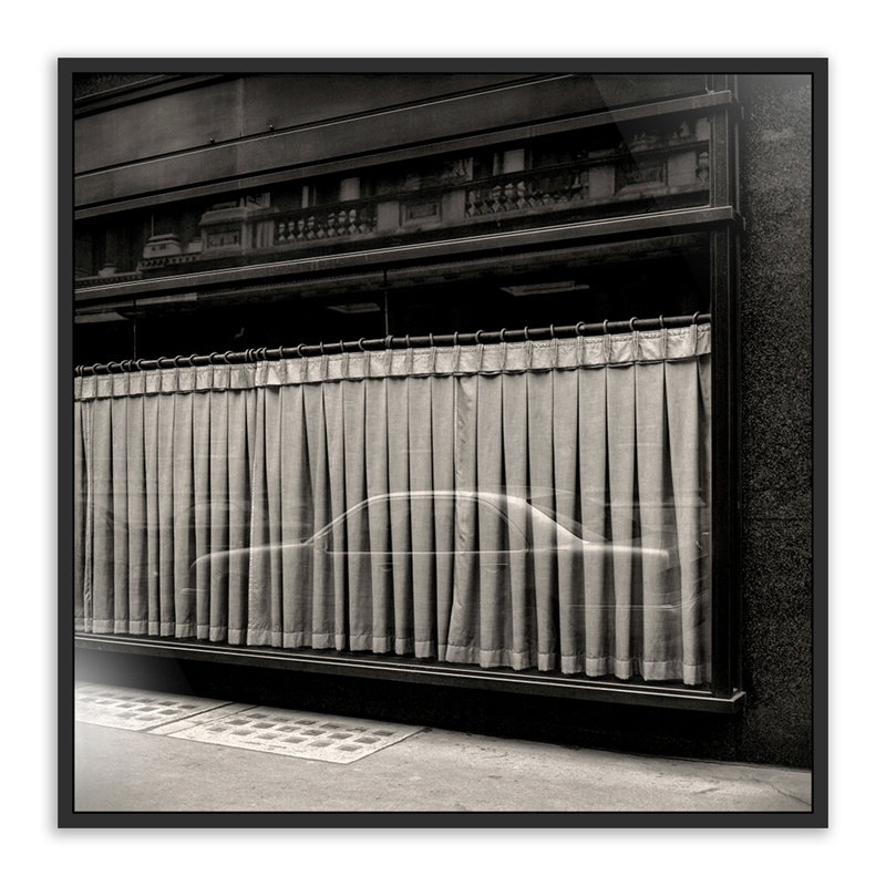 Cecconis Print by Guy Sargent, 40" H x 40" W x 2" D, Black