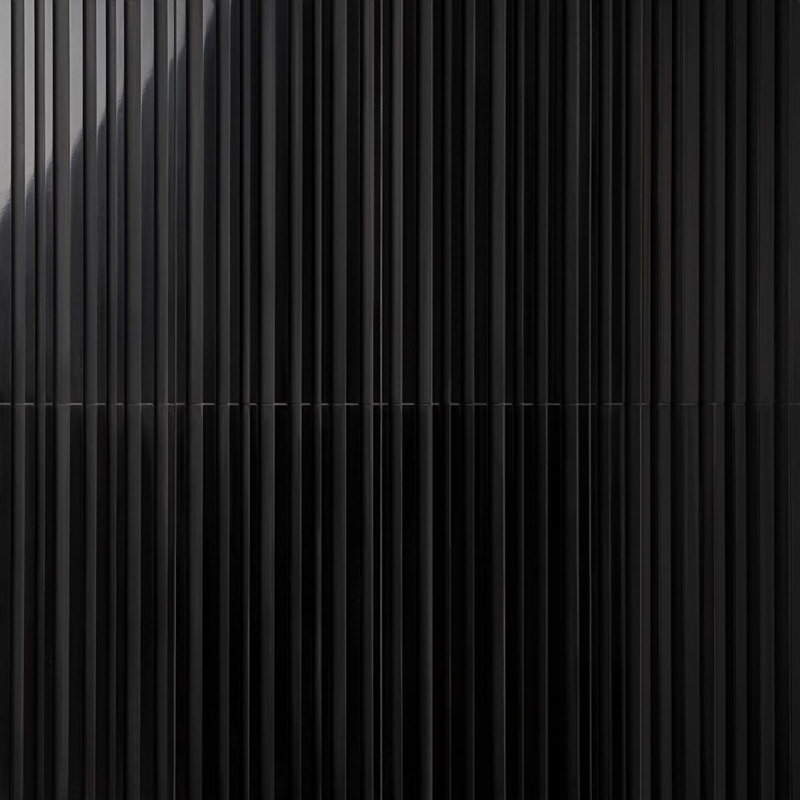 Stonework Black Jade 12x24 Marble Tile, Barcode 3D Polished/Honed