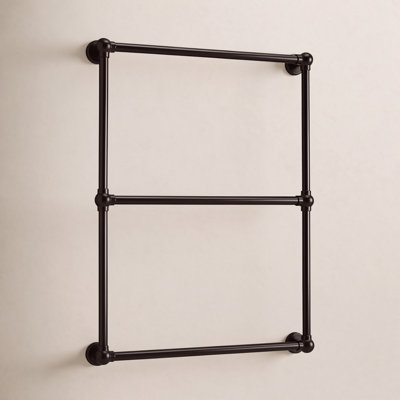 Maximilien 24" Wall Mounted 3-Bar Towel Rack