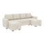 Canapé-lit modulaire en U Lynmouth-130702998
