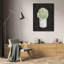 «August Grove® Gaynor, Janice», art sur toile tendue avec châssis: Herbes sur bois noir II 15721BF